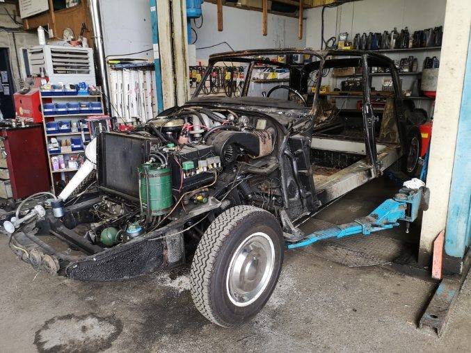 Restauration citroen DS